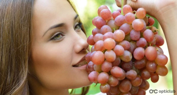 Виноград улучшает зрение?