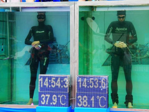 Немец задержал дыхание под водой на 22 минуты 22 секунды и установил новый мировой рекорд