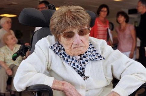Во Франции скончалась старейшая жительница Европы