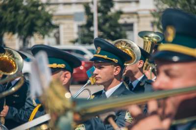 Как отпраздновали в Киеве День государственного флага. Фото