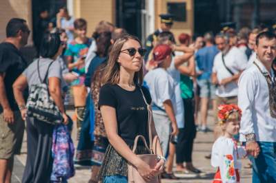 Как отпраздновали в Киеве День государственного флага. Фото