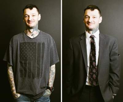 Фотограф показал, как меняет человека одежда. Фото