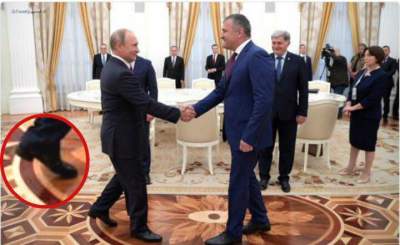 Путин снова повеселил Сеть обувью на каблуках