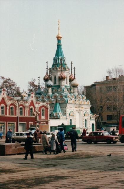 Архивные фотографии немецкого туриста: Россия, март 1992 года