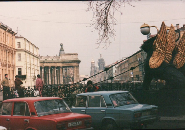 Архивные фотографии немецкого туриста: Россия, март 1992 года