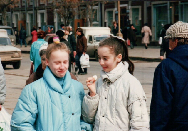 Архивные фотографии немецкого туриста: Россия, март 1992 года