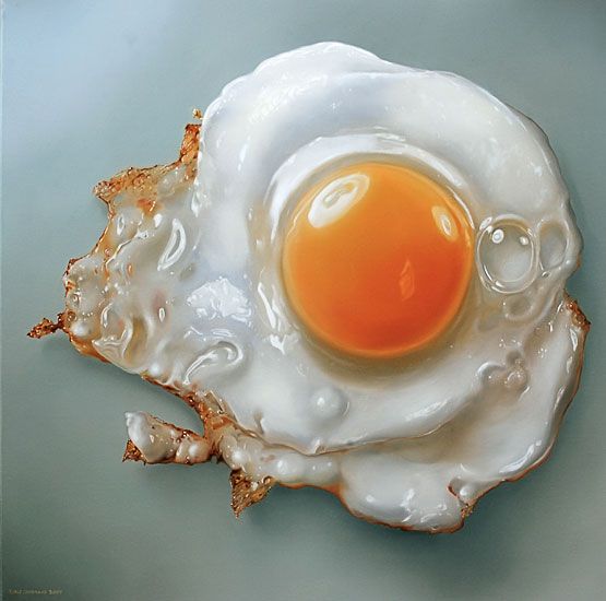 Гиперреалистичные рисунки еды от Тжальфа Спарнаайа