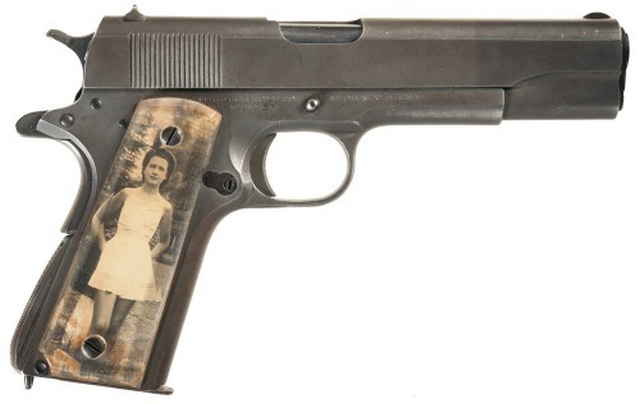 Модифицированные пистолеты американских солдат времен Второй мировой войны
