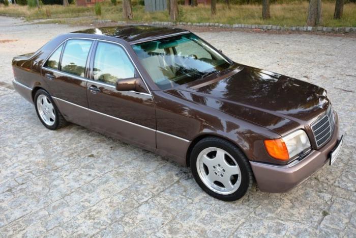 Mercedes W140 500SE 1992 Nutria с велюровым салоном