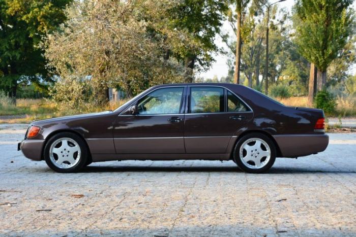 Mercedes W140 500SE 1992 Nutria с велюровым салоном