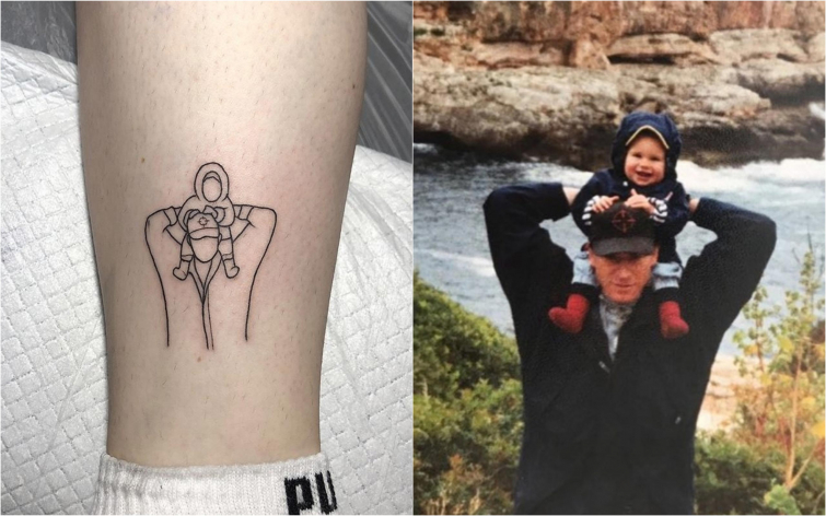 Минималистичные татуировки, которые несут в себе глубокий смысл. ФОТО