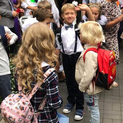В Сети показали, как начали учебный год дети украинских звезд. Фото