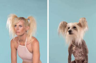 Забавный фотопроект: собаки, ставшие «копиями» своих хозяев