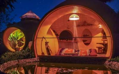 Так выглядит необычный купольный дом в Таиланде. Фото
