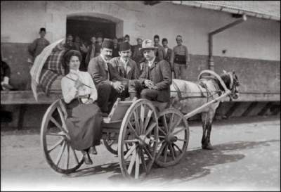 Как путешествовали люди в начале ХХ века. Фото 