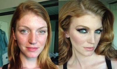 Визажистка показала, как макияж меняет женщин. Фото