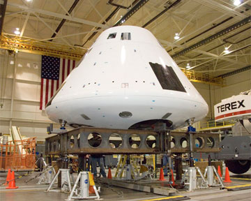 NASA представило корпус корабля для освоения дальнего космоса