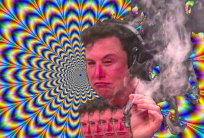 В Сети высмеяли Илона Маска, употребившего марихуану