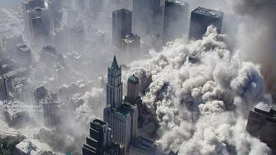 Трагедия 11 сентября в пугающих деталях. Фото