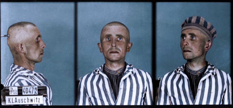 Цветные снимки ужасов Холокоста
