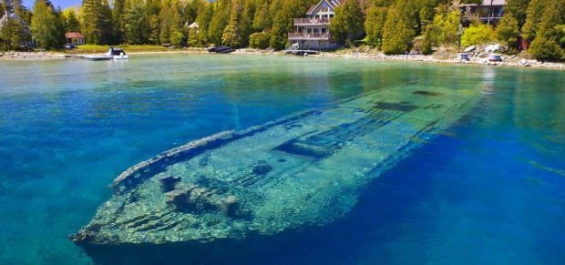 Древние сокровища, спрятанные на дне океанов. Фото.