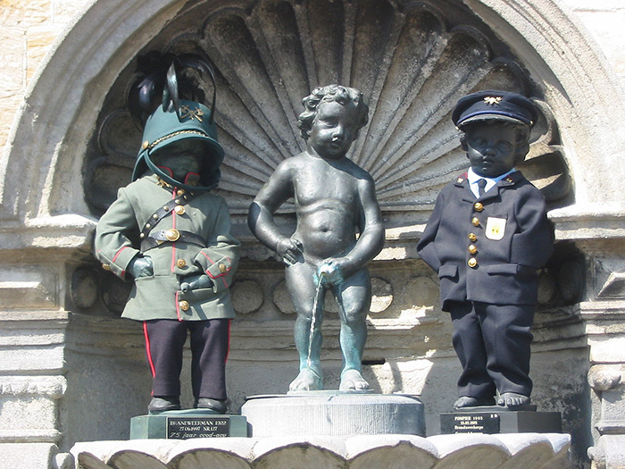 Писающие статуи Брюсселя