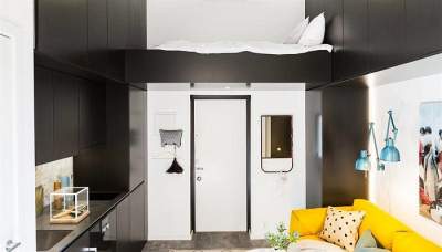 Дизайнеры показали, как превратить 16 кв.м. в уютное жилище. Фото	