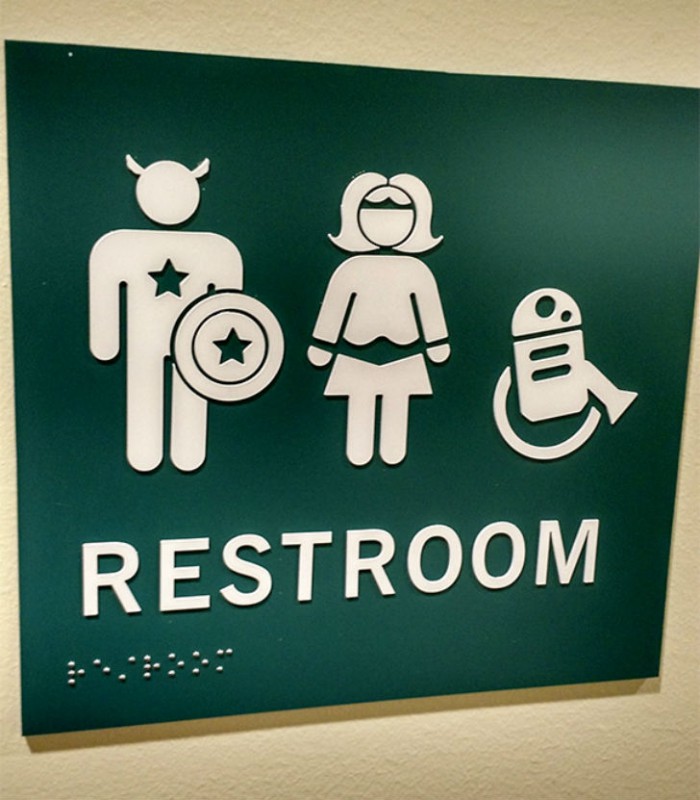 Никаких больше «М» и «Ж» — самые креативные туалетные знаки. ФОТО