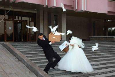 Особенности русских свадеб в уморительных фотках