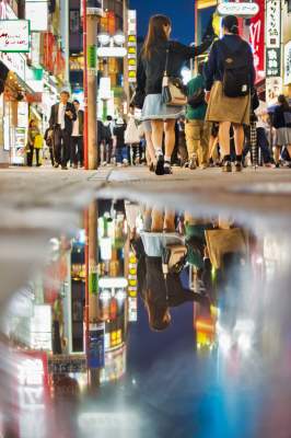 Немецкий фотограф показал, почему Токио считают городом контрастов. Фото