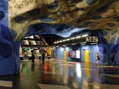 Так выглядит самое дорогое метро в мире. Фото	