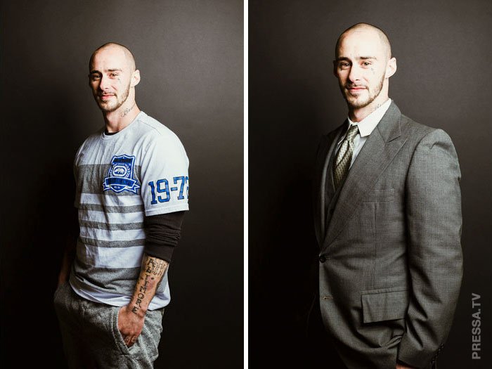Фото: Удивительные преобразования: как одежда меняет мужчин (Фото)