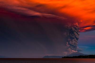 Вулканы Чили в ярких пейзажах. Фото