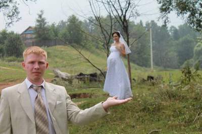 Нелепые фотки, которые могли сделать только на свадьбе