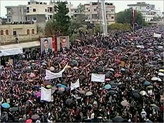 В Сирии прошла многотысячная антироссийская демонстрация