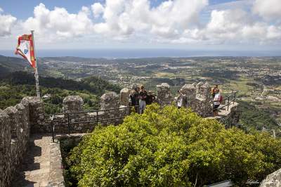 Виртуальная прогулка по замку Мавров в Португалии. Фото 