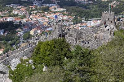 Виртуальная прогулка по замку Мавров в Португалии. Фото 