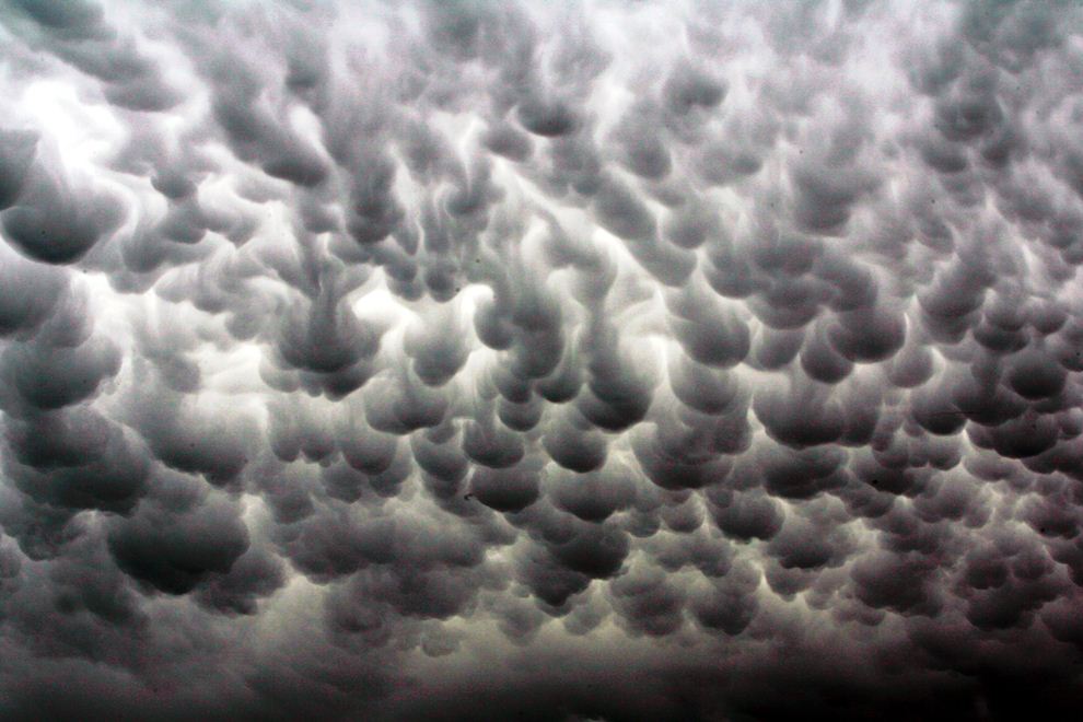 Необычные облака: Mammatus. ФОТО