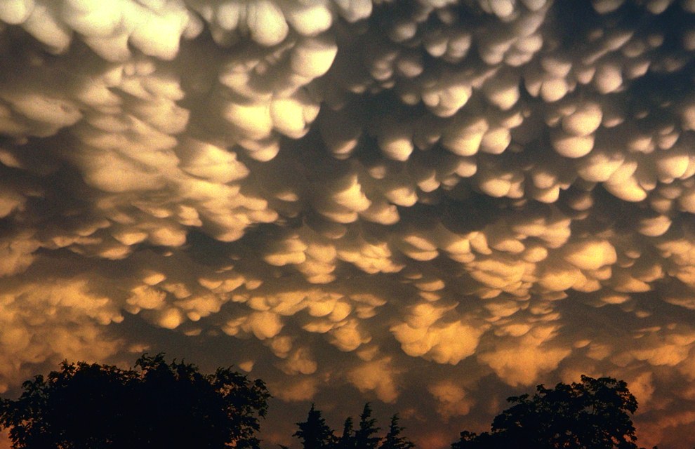 Необычные облака: Mammatus. ФОТО