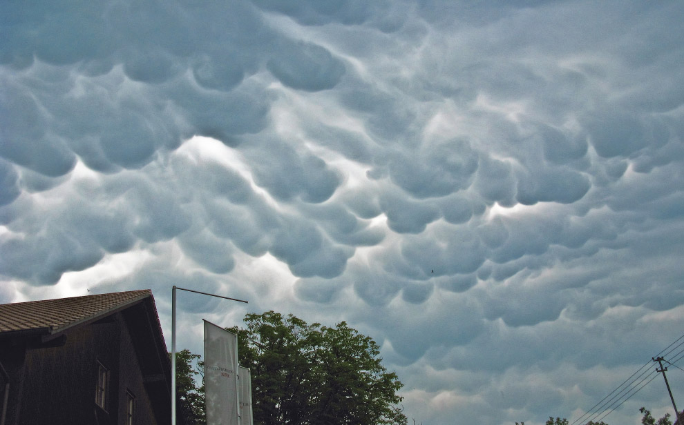 Необычные облака: Mammatus. ФОТО