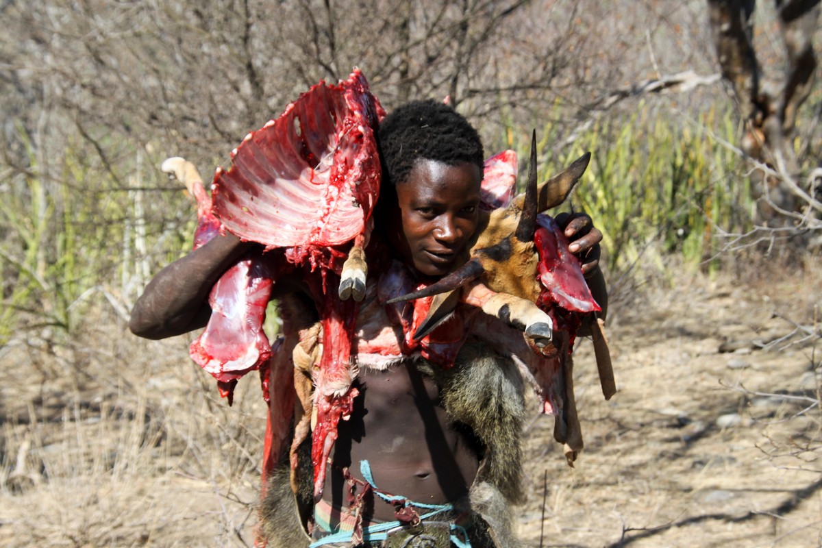 Исчезающее племя Хадза из Танзании
