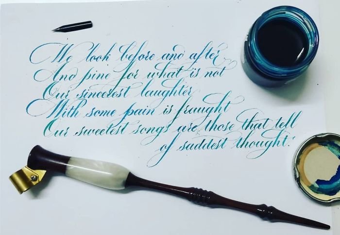 Красивый почерк и каллиграфия