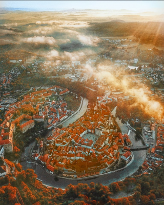 Осеннюю Чехию показали в ярких пейзажах. Фото