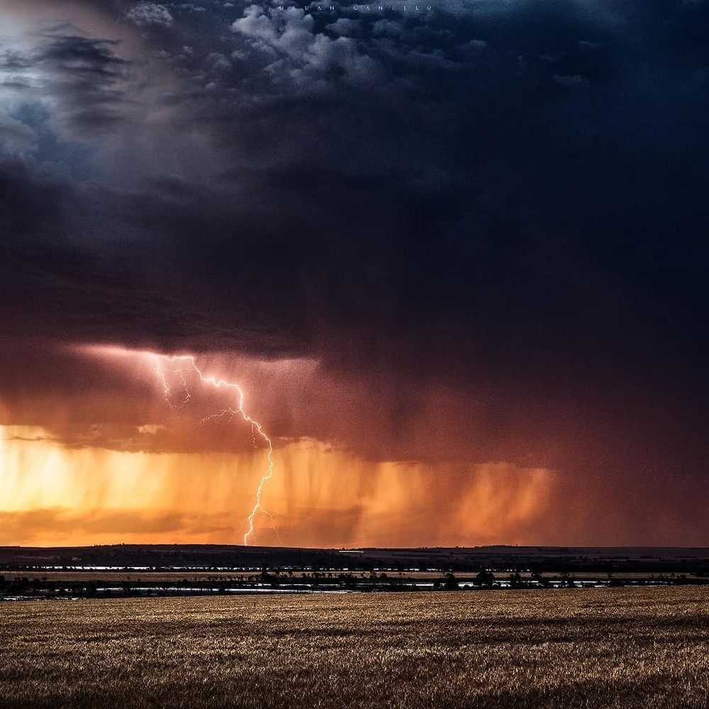 Грозы и шторма Австралии на снимках Джордана Кантело