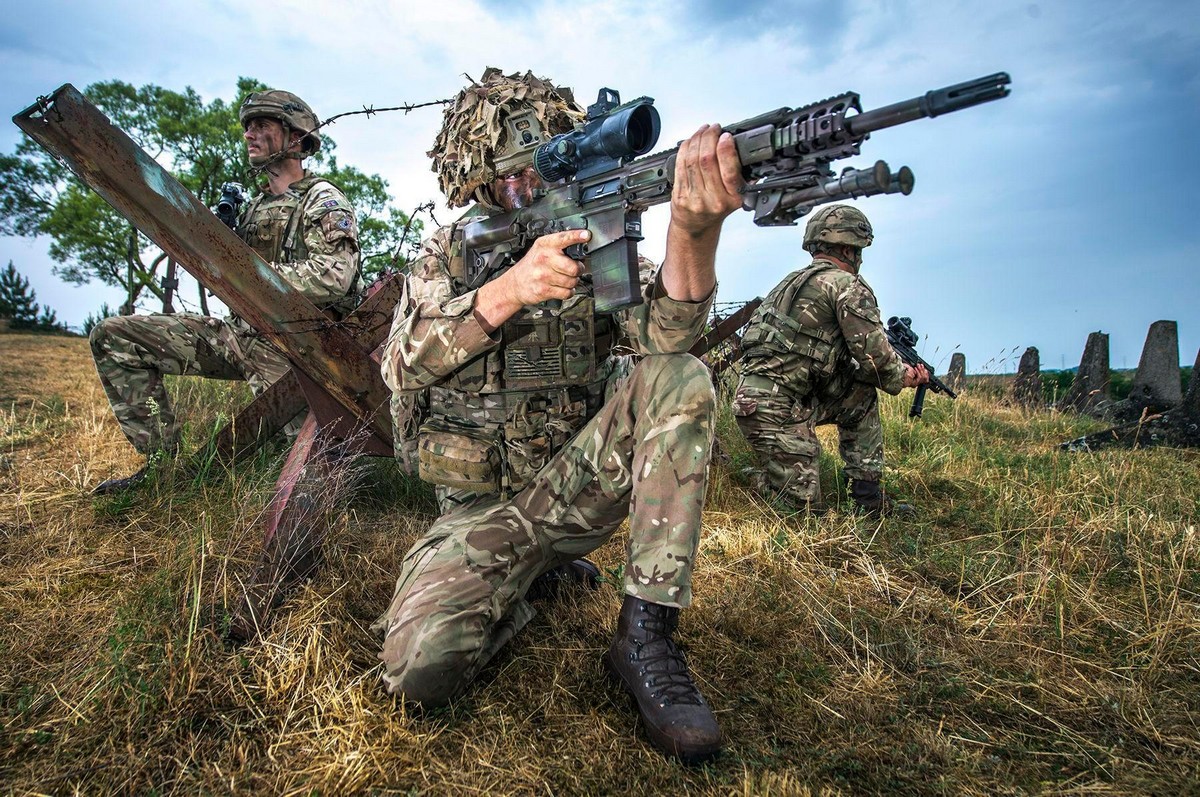 Британские солдаты на лучших работах конкурса военной фотографии. ФОТО