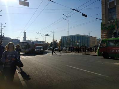 В Харькове почтили память людей, погибших в ДТП на Сумской