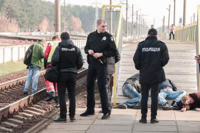 В Киеве поезд насмерть сбил пьяного 
