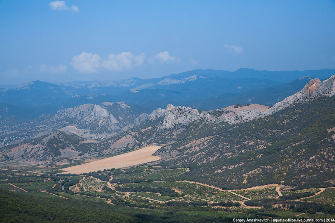 Хребты Юго-восточного Крыма. ФОТО