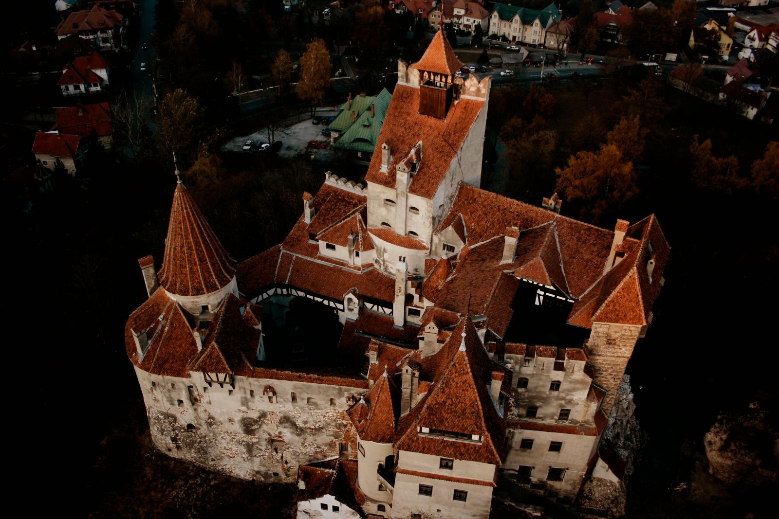 замок графа Дракулы, замок Бран, Румыния (фото)