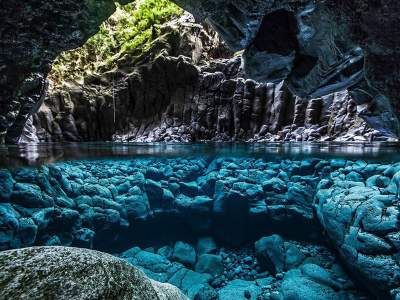 Полуподводные снимки от талантливого фотографа. Фото